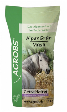 Agrobs AlpenGrün Müsli Palette  39 x 15 kg frachtfrei
